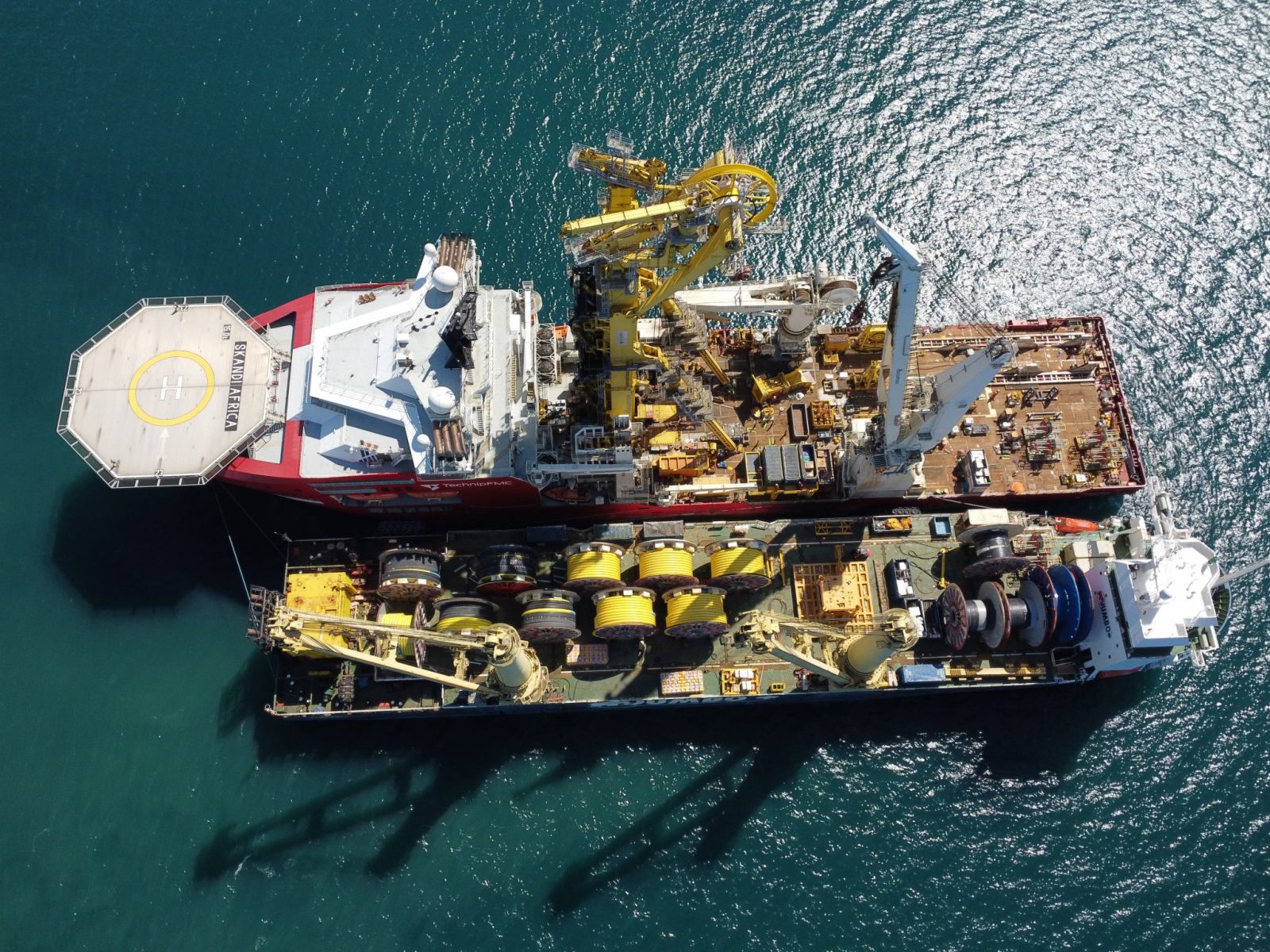 Jumbo-SAL-Alliance transports reels to Australian offshore gas project