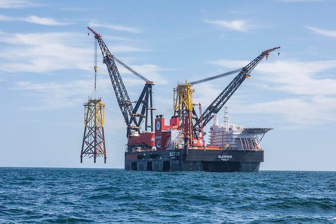 NnG takes huge step forward with first substation in place offshore