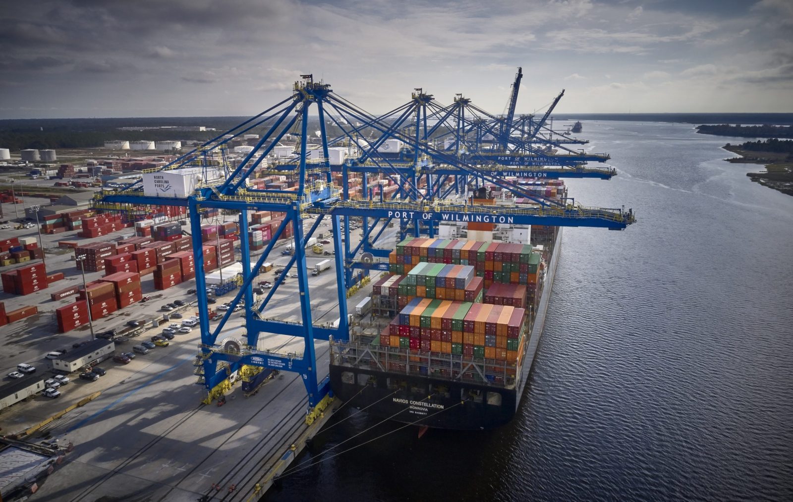 North Carolina Ports #4 in North America, #49 in the World for Container Terminal Efficiency