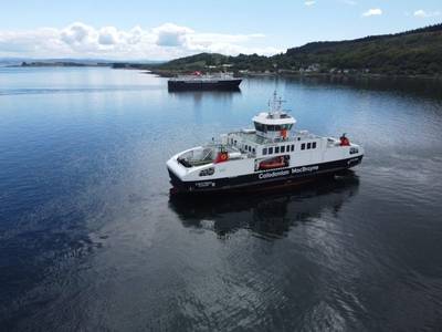 Refurbished Ferry Delivered to CalMac