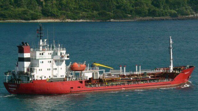 Report: Product Tanker Struck by Cluster Bomb at Ochakov