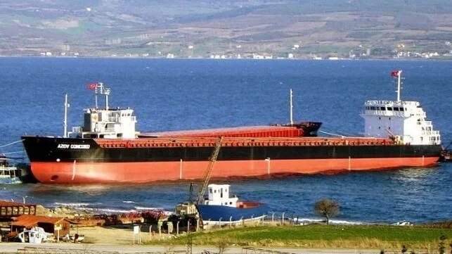Russians Report First Foreign Ship Departed Mariupol Russians Report First Foreign Ship Departed Mariupol