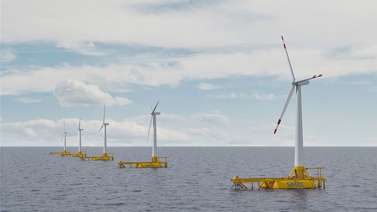 Saitec plans pre-commercial floating windfarm off the Spanish coast