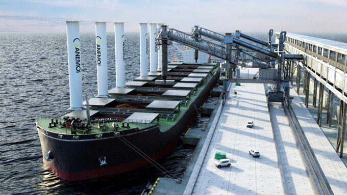 Study Validates Significant EEDI Reduction with Rotor Sails on Bulker
