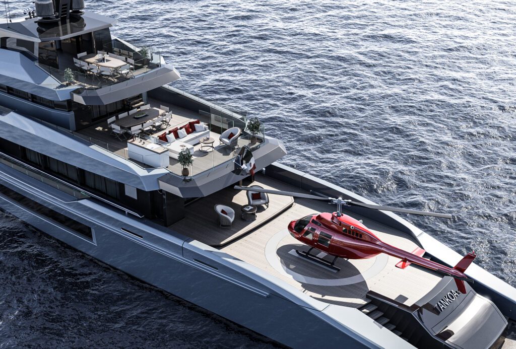 Tankoa unveils new 50m explorer superyacht