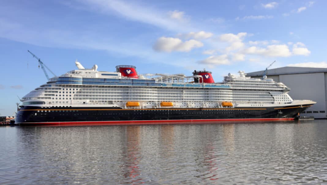 The New Disney Wish Cruise Ship is Officially Delivered from Meyer Werft