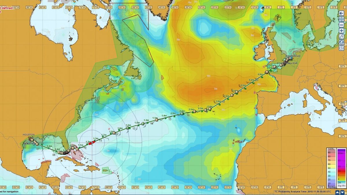 Tidal and ocean currents modelling drives voyage optimisation