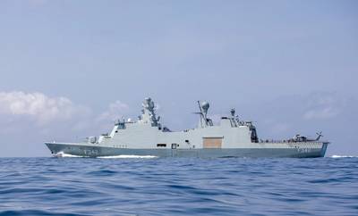 Vestdavit Designs Telescopic Davit for the Danish Navy