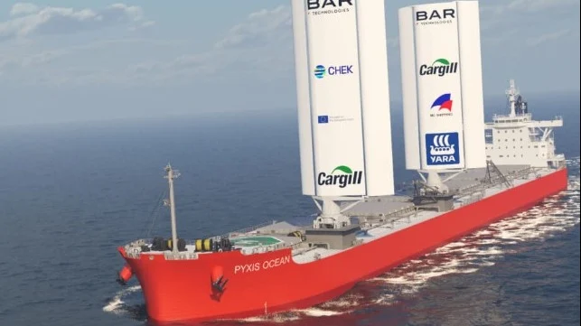 WindWings Propulsion Demonstration Set for 2023 on Bulker WindWings Propulsion Demonstration Set for 2023 on Bulker