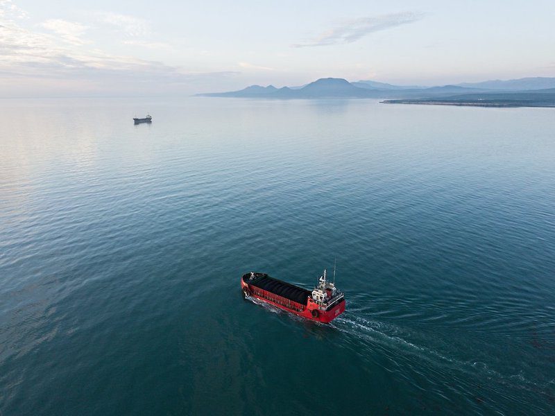 A new record for coal shipment set by Port of Shakhtersk