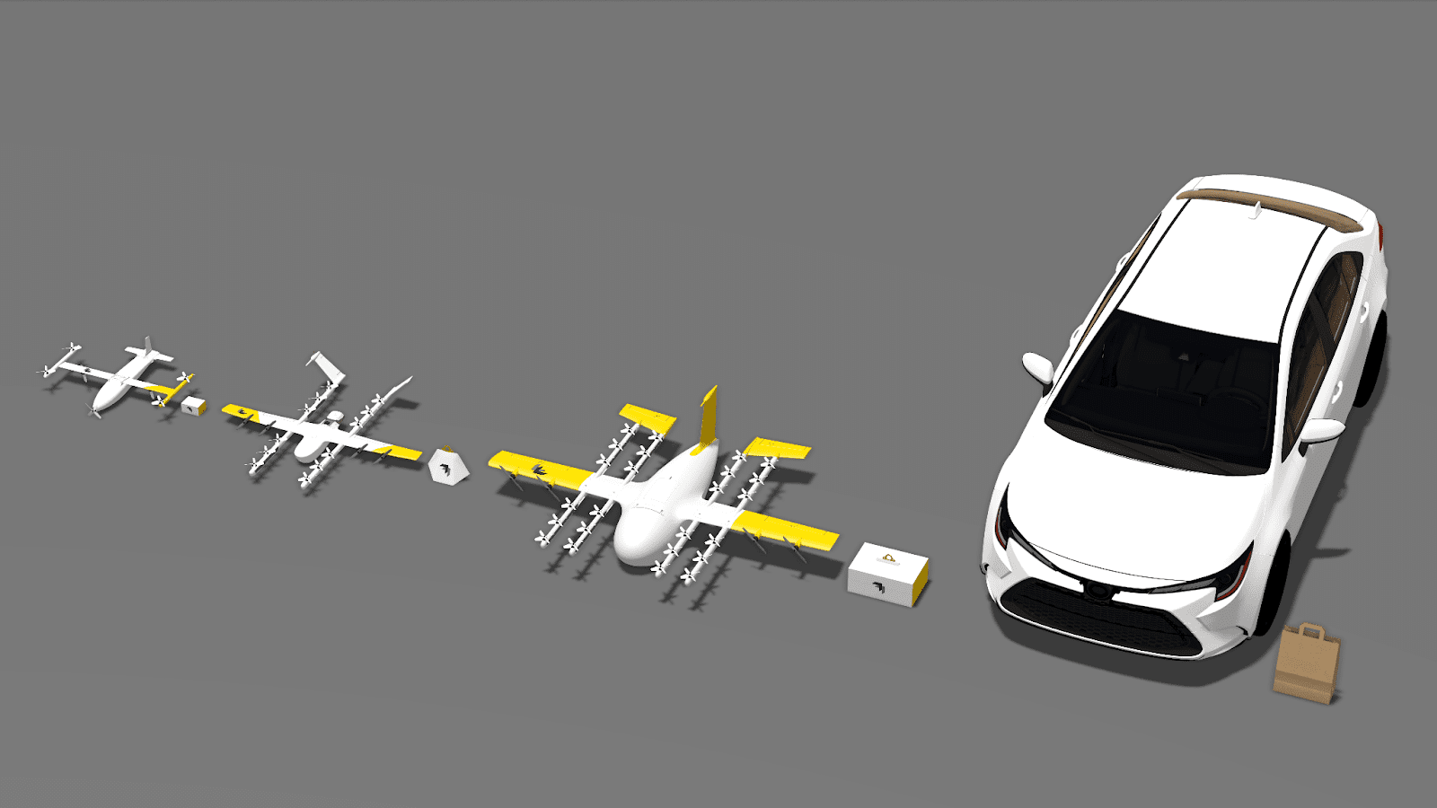 Alphabet’s Wing unveils never-before-seen drone prototypes