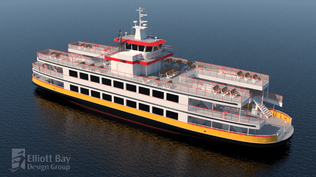 Casco Bay Line’s Plug-In Hybrid Ferry is Set to Start Construction