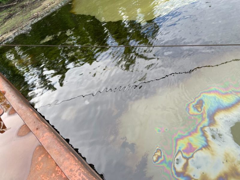 Coast Guard Responds To Oil Discharge From Tanker on Mississippi