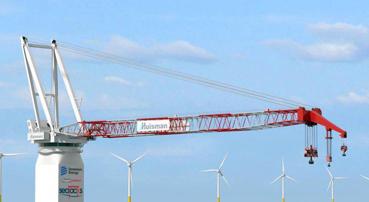 Dominion Energy’s Jones Act WTIV will feature Huisman crane