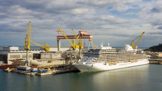 Fincantieri Receives Order for New Luxury Cruise Ship