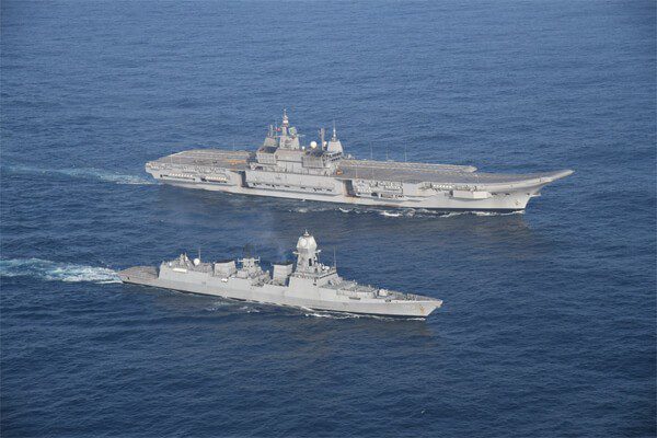 First Domestically-Built Aircraft Carrier Delivered to Indian Navy