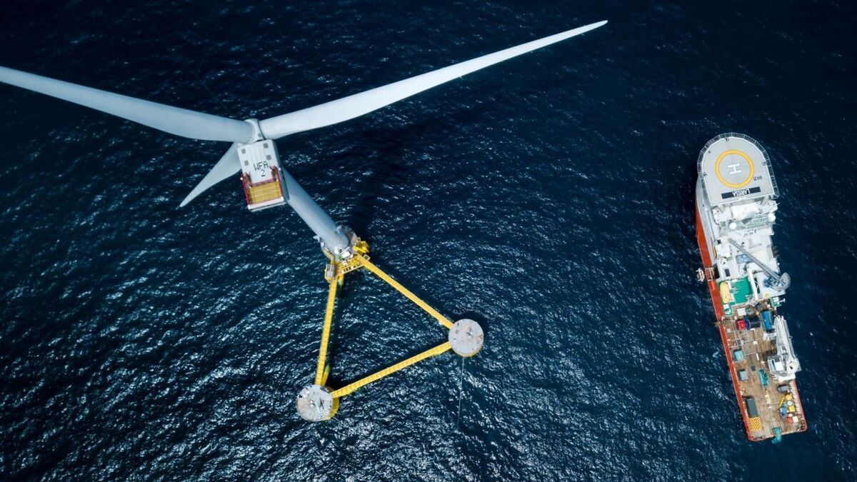 Floating wind sector to become a major source of employment in the UK