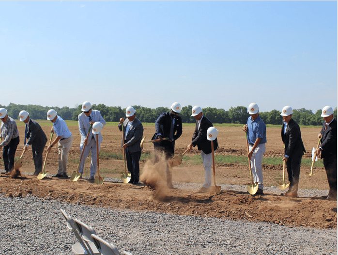 Groundbreaking of new facility at Port of Little Rock underway