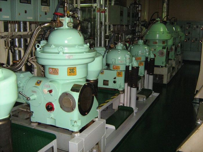 High Speed Centrifuge on Ship: Construction and Working