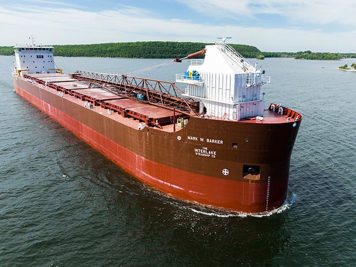 Modern laker Mark W. Marker begins sea trials