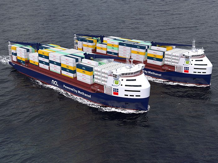 MPC Container Ships orders methanol-fueled box ship duo