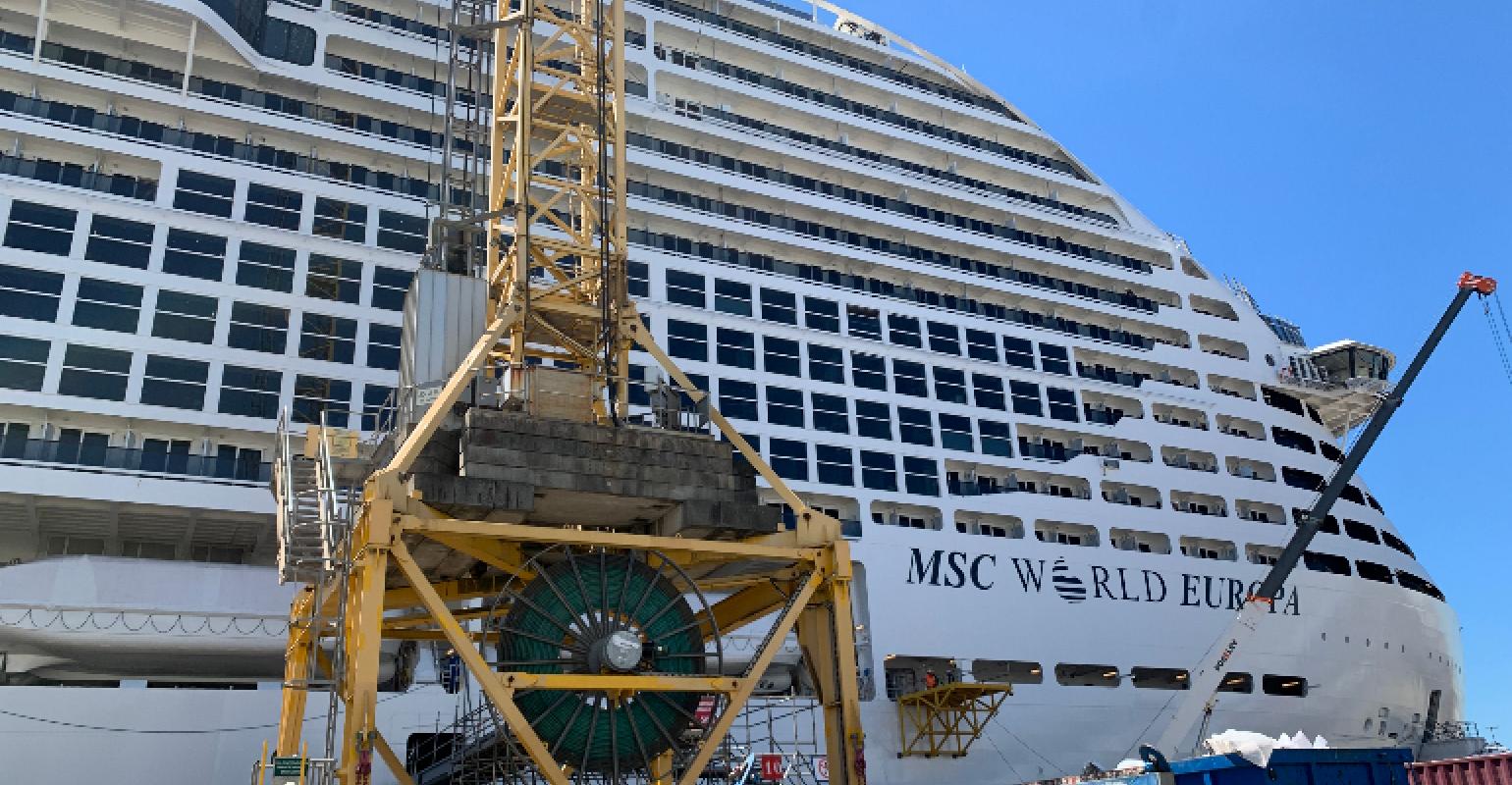 MSC Cruises is ‘ahead of the curve’ on energy efficiency, says director of sustainability Linden Coppell