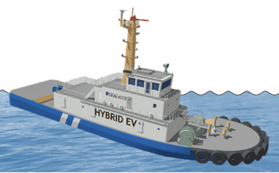 New Electric Tug to Be Built in Japan