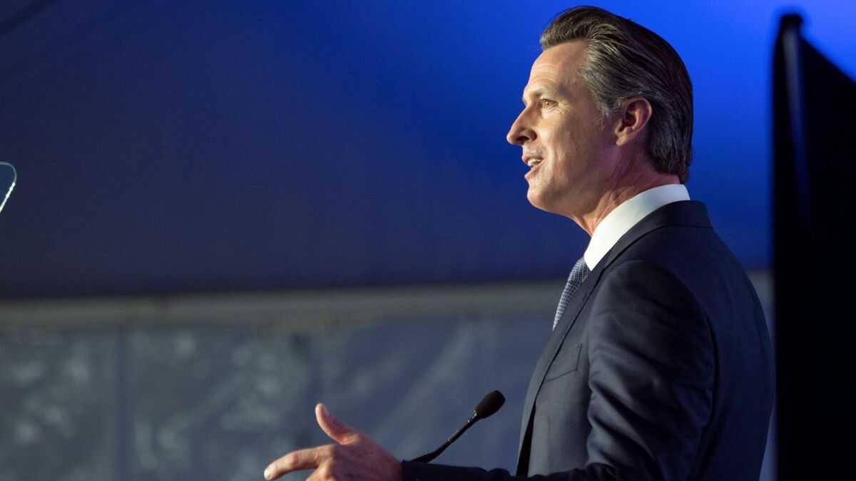 Newsom calls for boost to California’s long-term target for offshore wind