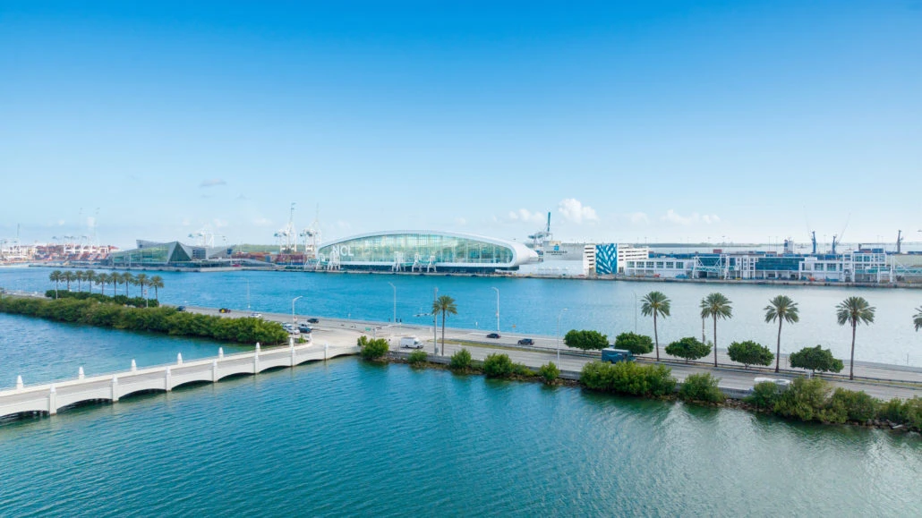 Norwegian Cruise Line’s PortMiami Terminal Features New Mural By Brazilian Artist