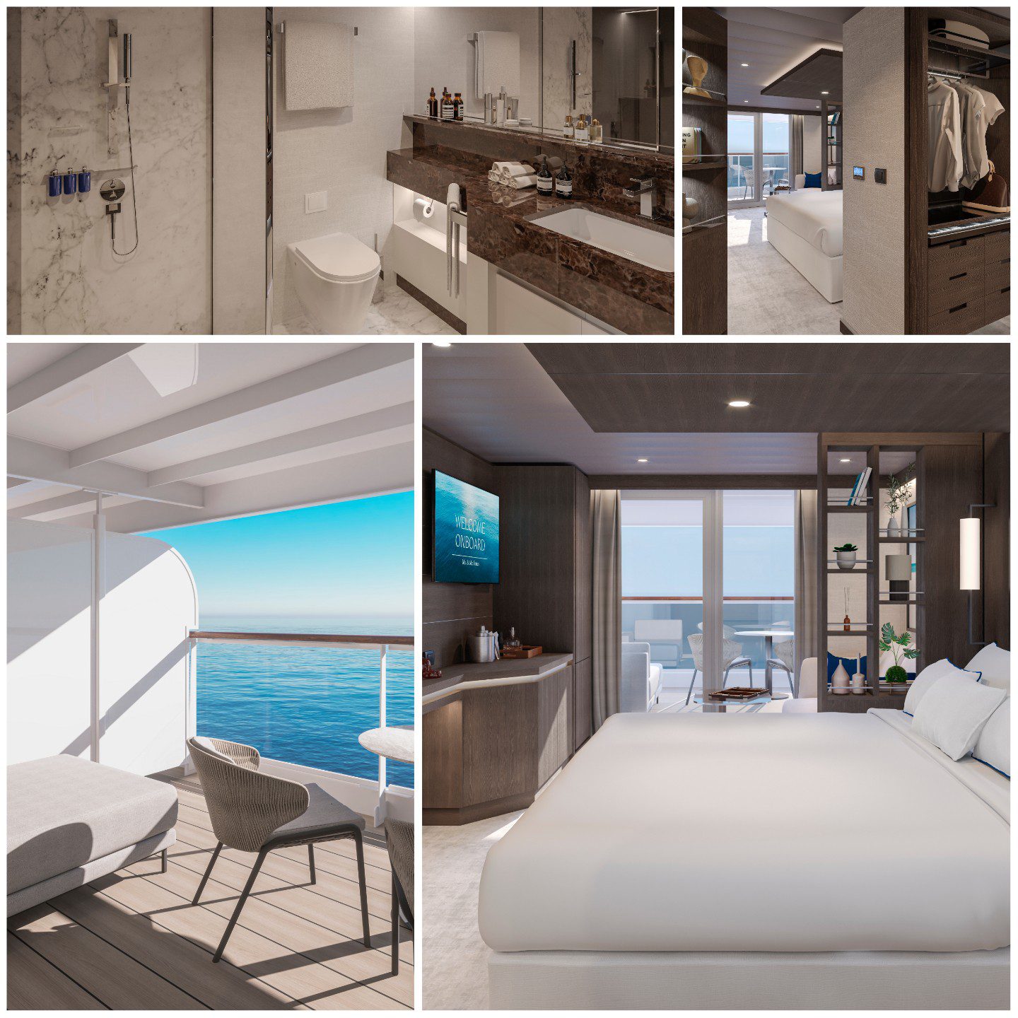 Ocean terrace suites onboard Explora I unveiled