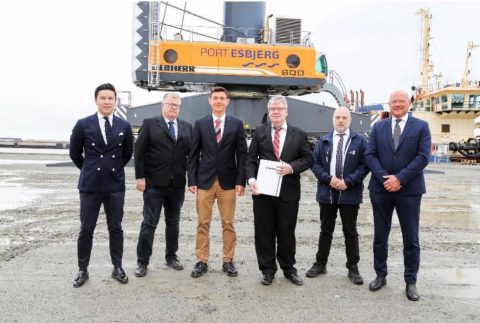 Port Esbjerg expands crane fleet to handle next-gen offshore wind turbines
