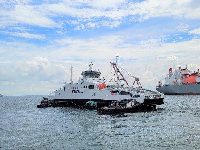 Sembcorp Marine Delivers Zero-Emission Battery-Powered Ferry to Norled