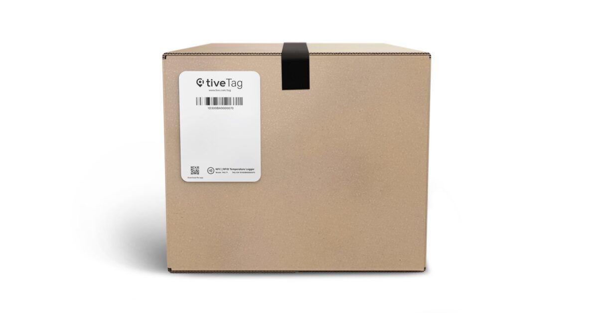 Tive introduces temperature logging label