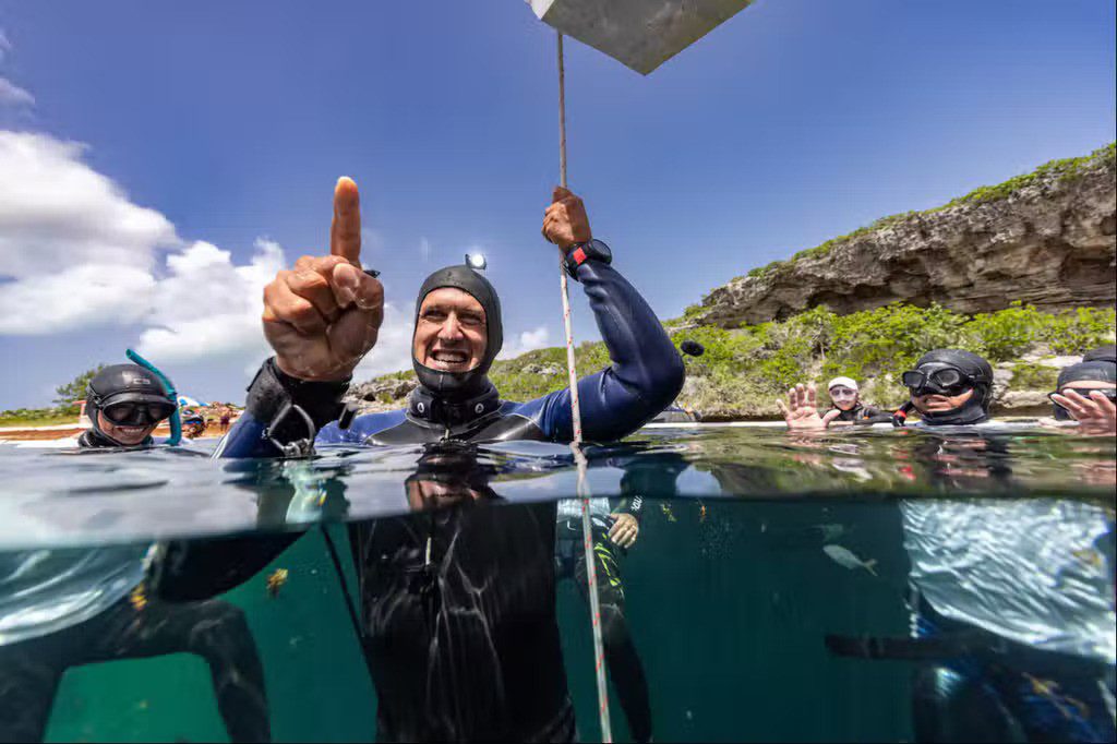 British freediver sets new national record