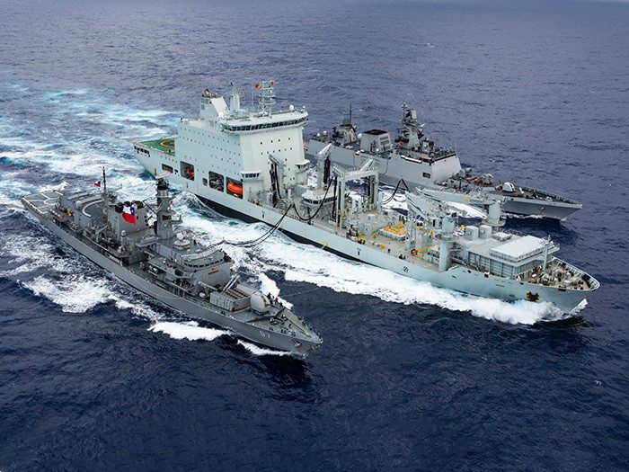 Canada extends contract for support ship converted from containership