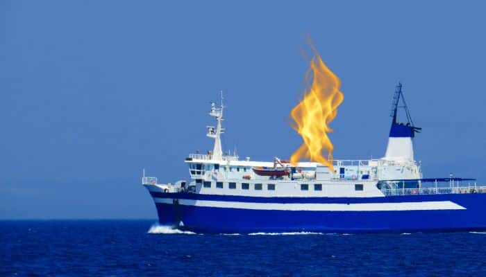 Car Ferry With 300 Onboard Caught Fire Off The Sweden Coast