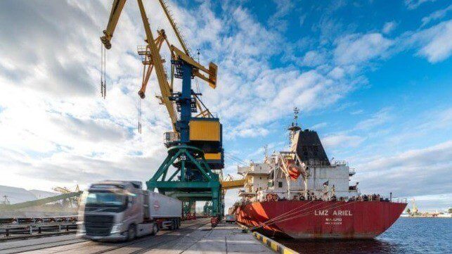 Despite Diminished Trade Ties With Russia, Port of Riga Thrives