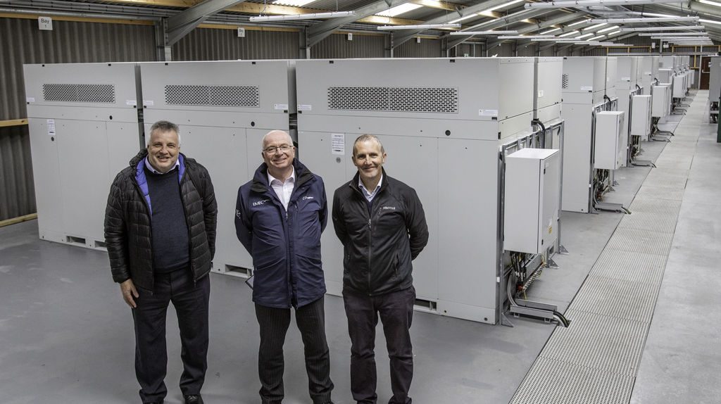 Energy storage system for tidal power-to-hydrogen research project energized in Orkney