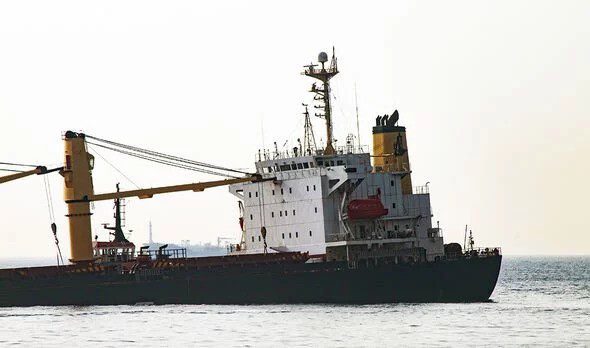 Bulk carrier OS 35 is leaking fuel off Gibraltar coast