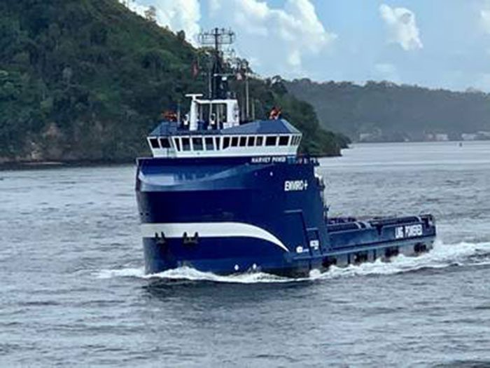 Harvey Gulf puts second tri-fueled PSV into operation