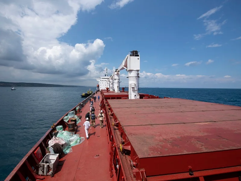 More than 400,000 metric tons of grains shipped out of Ukraine More than 400,000 metric tons of grains shipped out of Ukraine