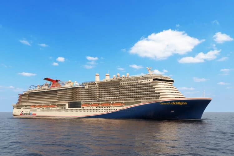 New Relaxing Spaces Revealed for Upcoming New Carnival Ship