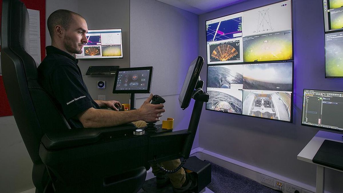 Open interfaces enable remote control of maritime assets