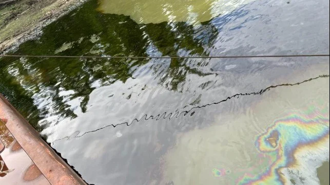 Photos: Product Tanker Spills Fuel Upriver of New Orleans