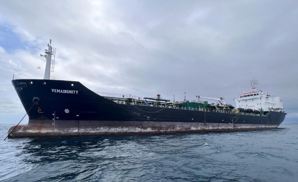 Queensway Navigation: Successful delivery of M/T VEMADIGINITY