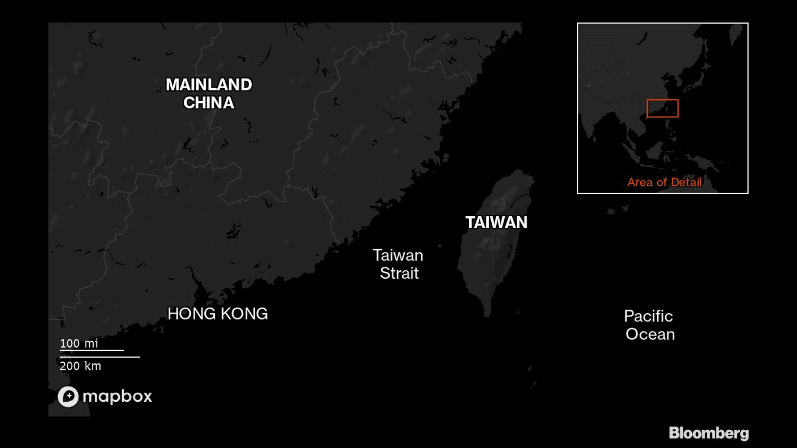 Taiwan Tensions Raise Risks in One of Busiest Shipping Lanes