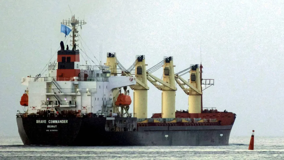 Three ships hauling crops and sunflower oil leave Chornomorsk, Ukraine