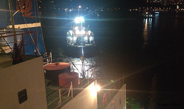 Aground M/V Lady Zehma refloated from Bebek Bay Aground M/V Lady Zehma refloated from Bebek Bay