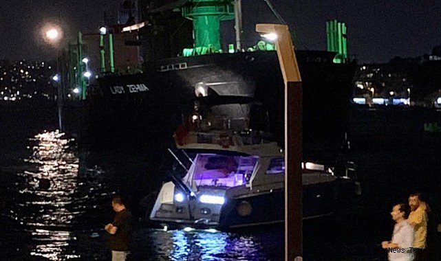 Big panic: Giant ship Lady Zehma whistled and dived into Bebek Bay in Bosphorus and ran aground Big panic: Giant ship Lady Zehma whistled and dived into Bebek Bay in Bosphorus and ran aground