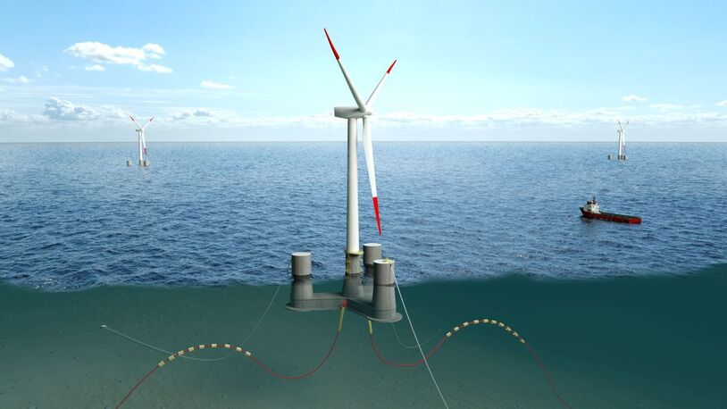 Bouygues Travaux acquires OO-STAR Wind Floater floating foundation